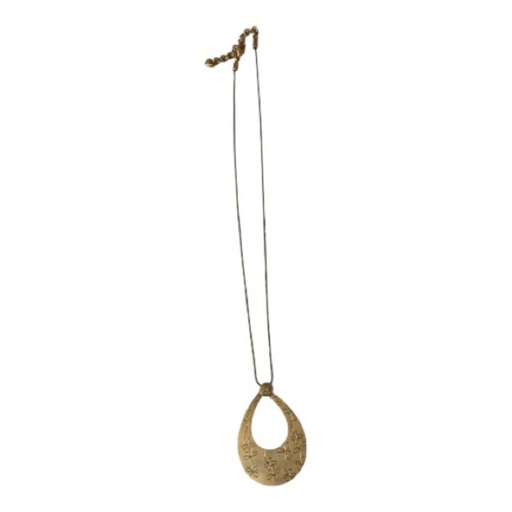 Brighton Gold Tone Teardrop Necklace